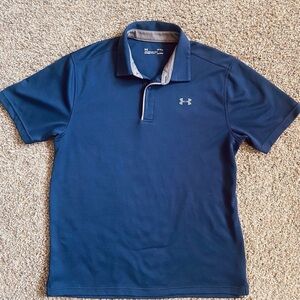 Under Armour Men's Blue Polo Shirt
